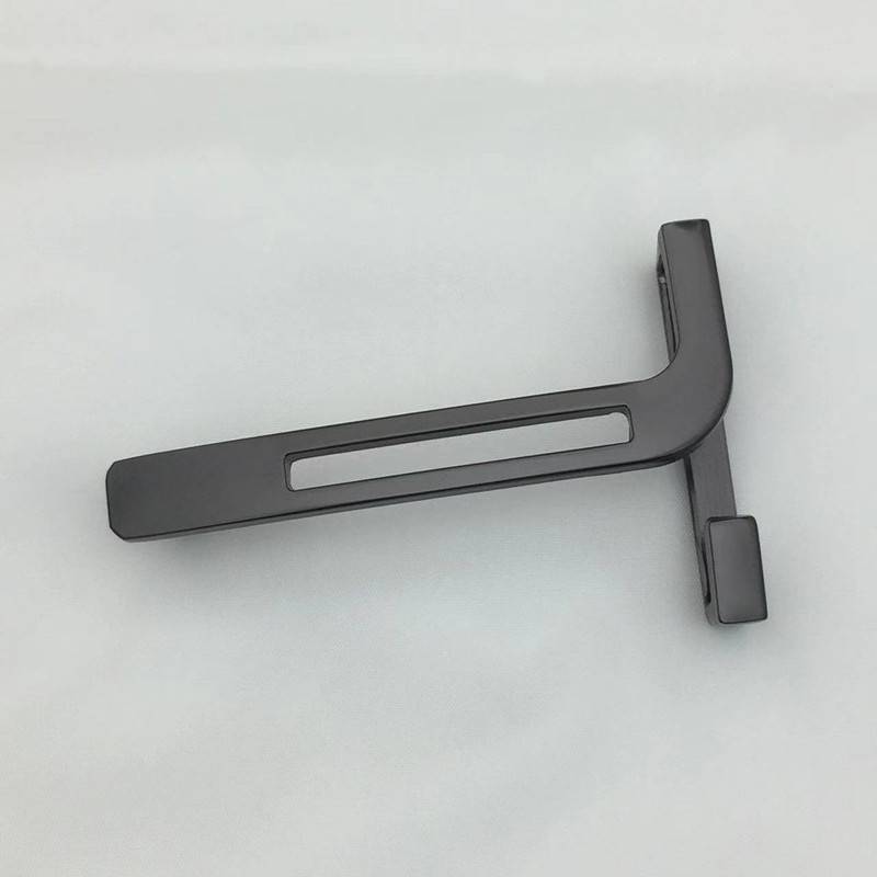 Men's belt buckle letter T -shaped alloy pants leading 4.0cm smooth buckle fashion, simple casual waistband
