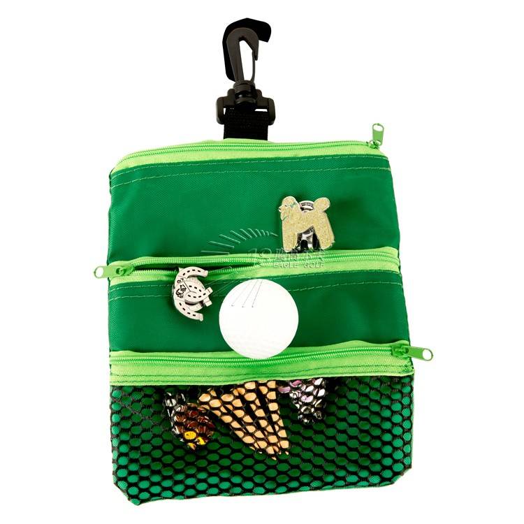 GOLF TEE BAG YF (PJB-04) PACKS WITH ACCESSORIES