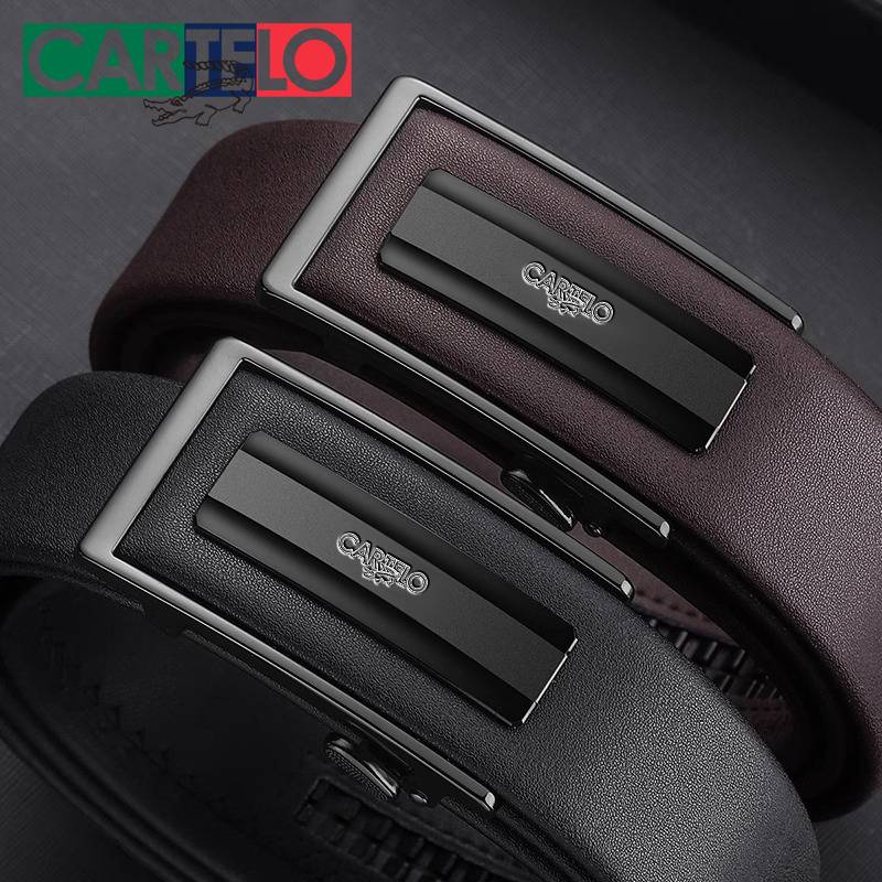 Cardi Crocodile Ribbon Men's Fittings Automatic Belt Youth Popular Inner Pure Crucket Inner Caps Belt