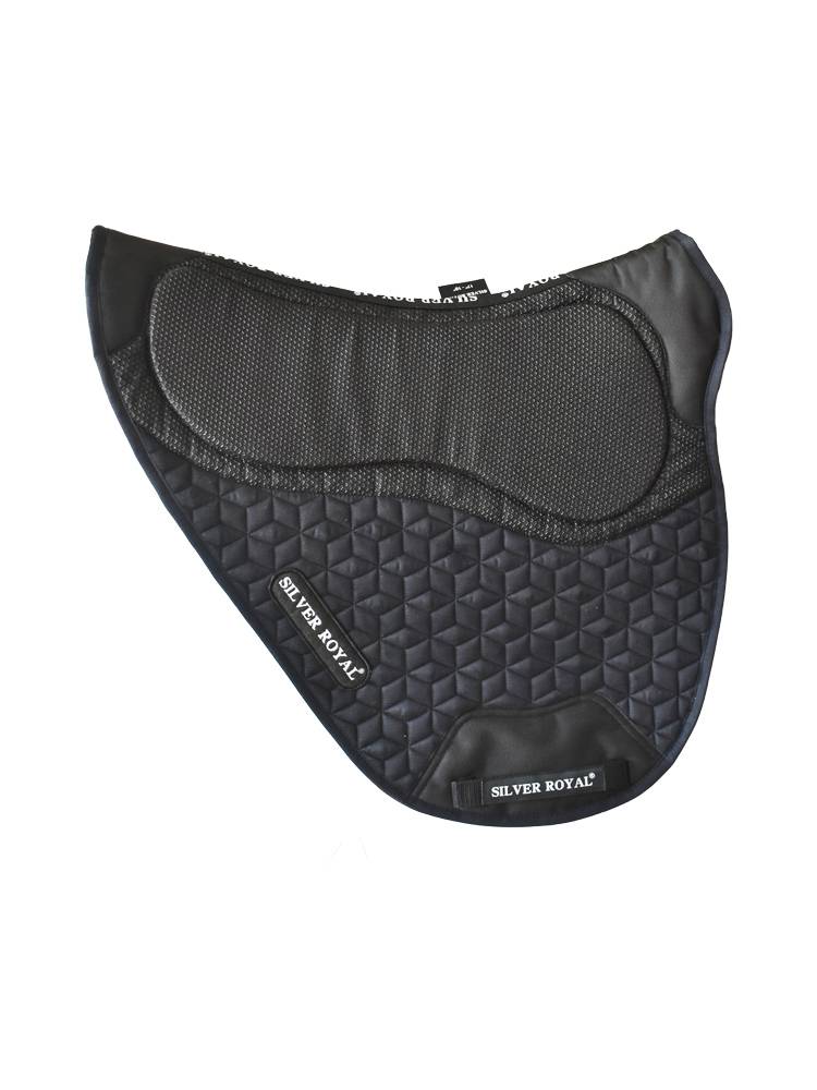 Silver ROYAL Endurance Khan Salva Gum Saddle Saddle Cushion Cushion Saddle Cushion Silicon Plaza Anti -slip Balanced Shock During
