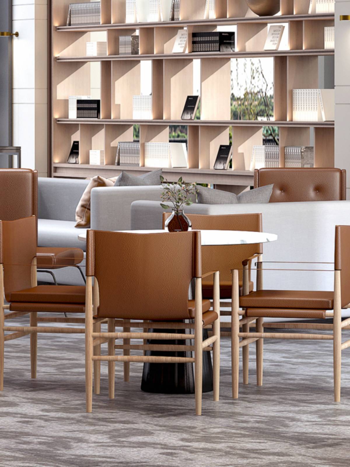 Full Trojan saddle chair chair sales department negotiation area chair book chair reception chair designer model room armchair