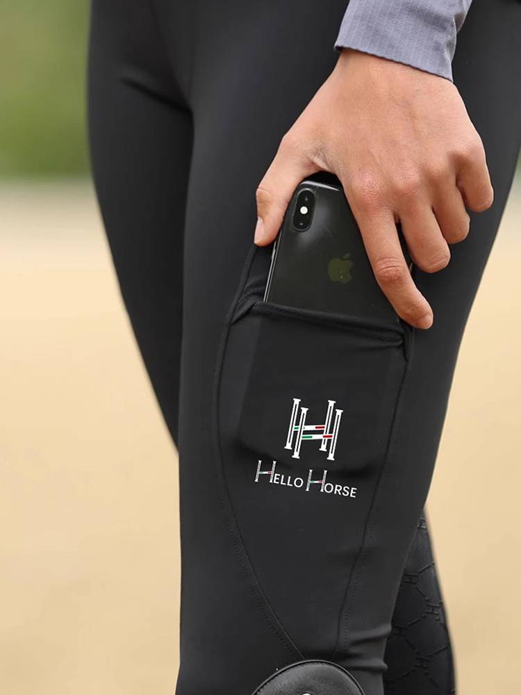 Hello Horse pants riding pants silicone equestrian clothing adult style spring and autumn equestrian pants female equestrian