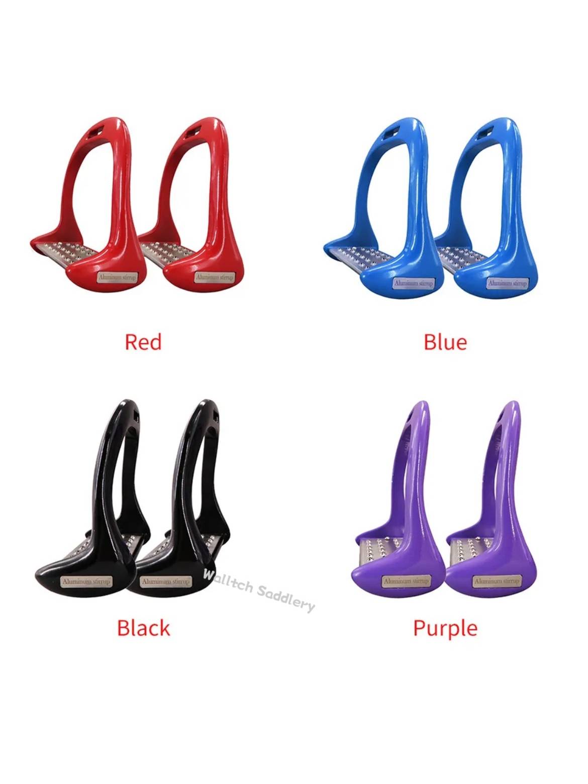 Color -colored aluminum alloy horses, British comprehensive obstacles dance steps, horse saddling anti -pedal ride horses horses
