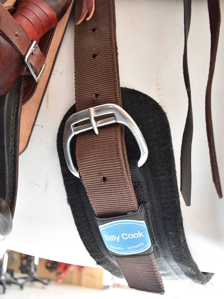Century Jiu Ruima western saddling belly belt with pulley stainless steel buckle horses anti -burning horse belly horses saddle