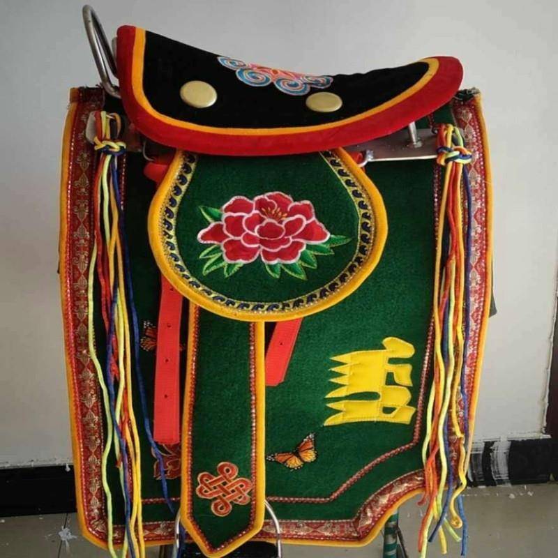 Attractions Tourist Camel Sadon Ethnic Saded Equestrian Sports Horse Mongolian Equipment Masan Full Cabin Saddle Saddle