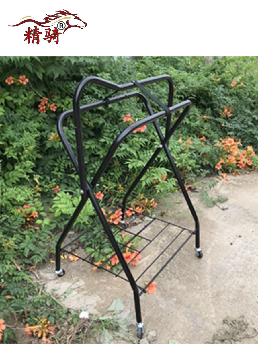 A horse saddled with a saddled saddled steel pipe, multifunctional folded saddled up and mounted horsedows