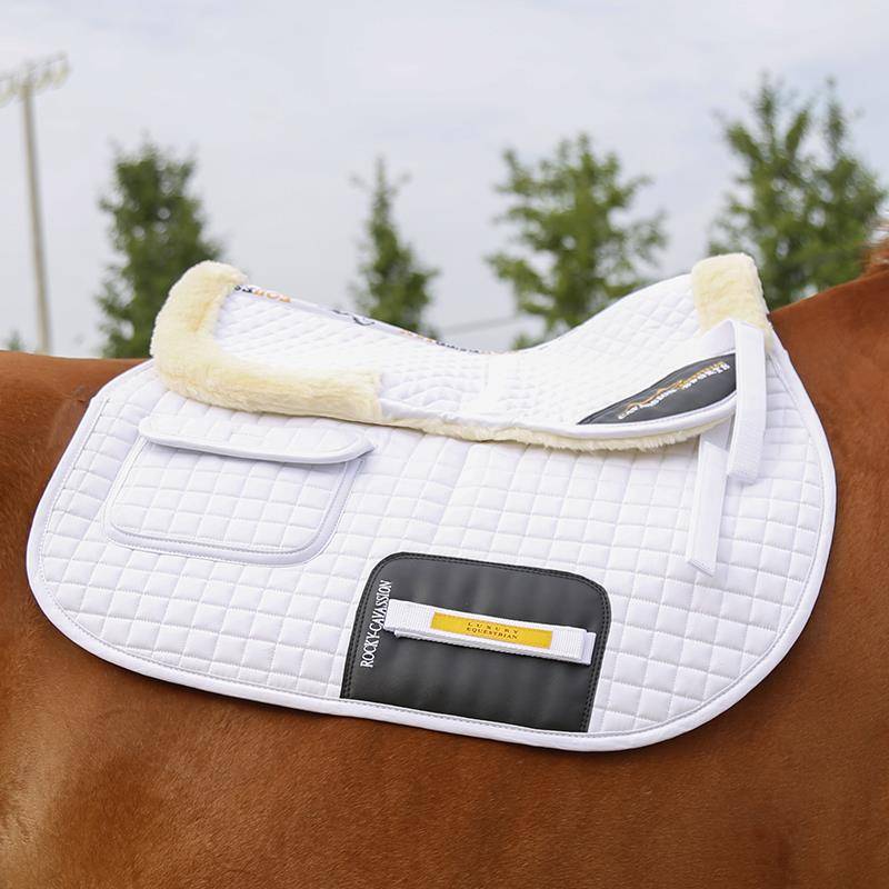 cavassion 3D thick wool pad equestrian shocking saddles and sacral pad sweat sweat scalpel 8210099