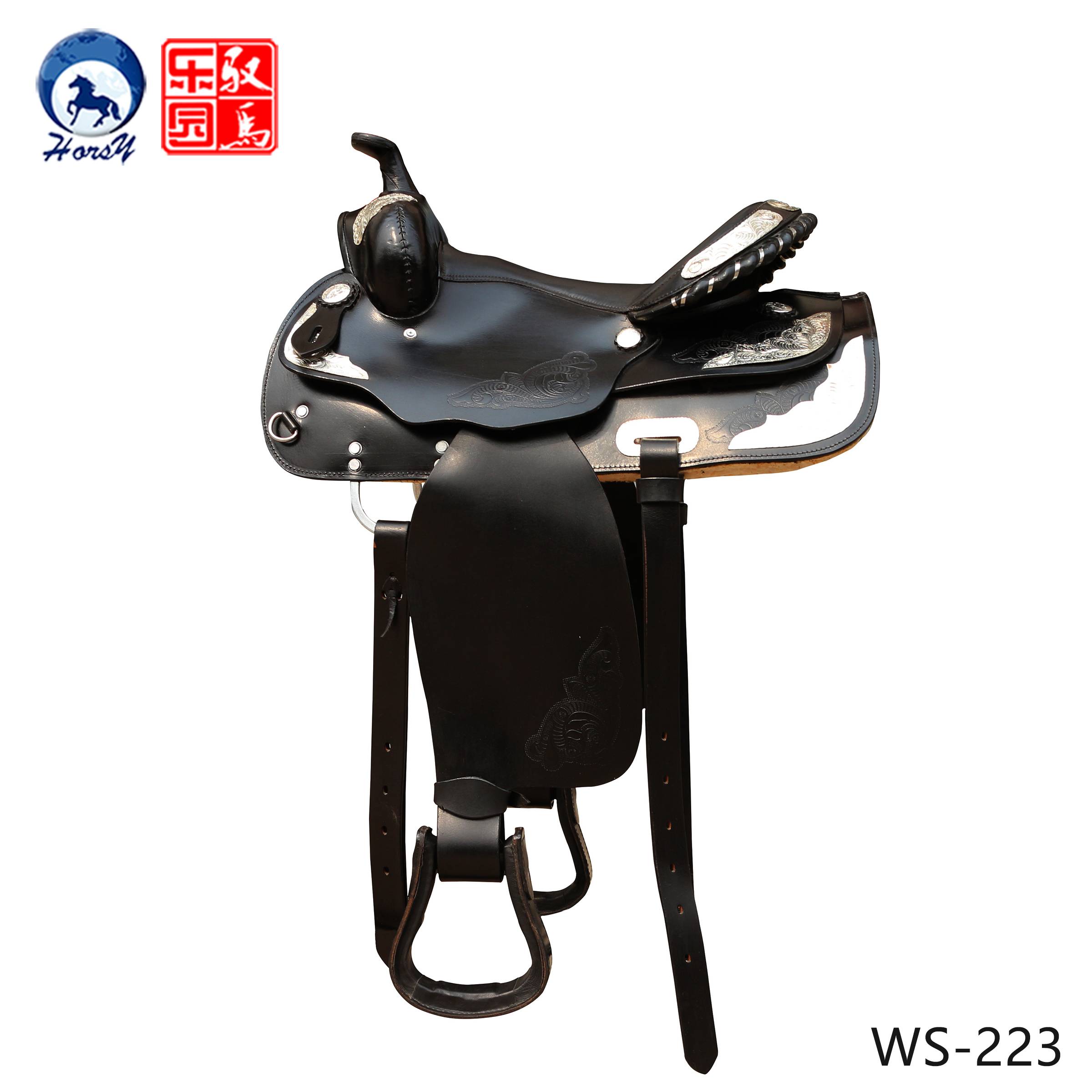 WEST SADDLES IMPORT SADDLES, SCULPTED AND SILVER SADDLES, WS-223