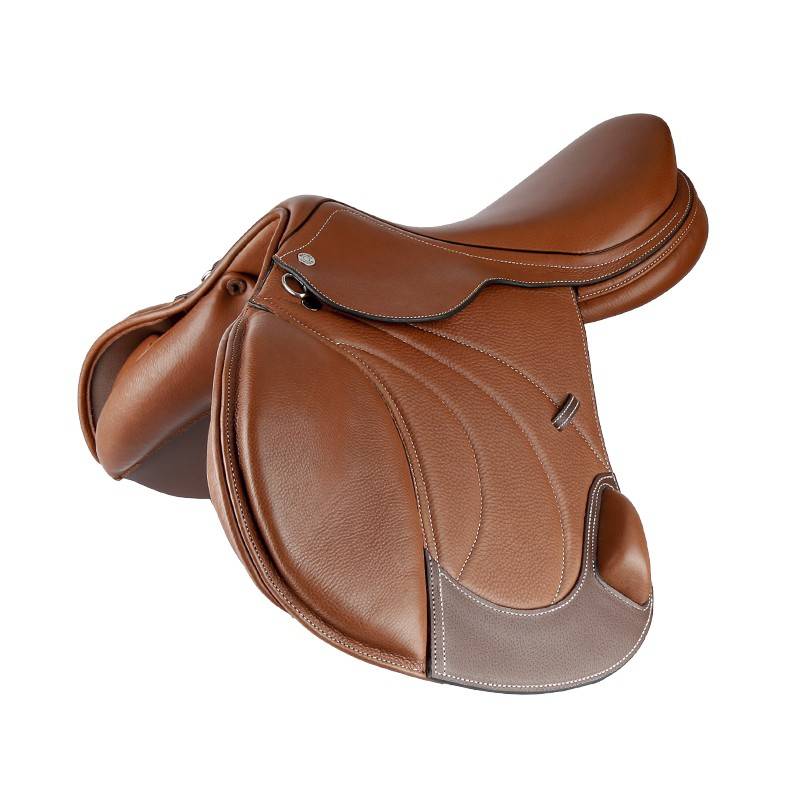 Wecan double -layer cowhide disorder sad saddle British saddle seat black brown horses safe 8202021
