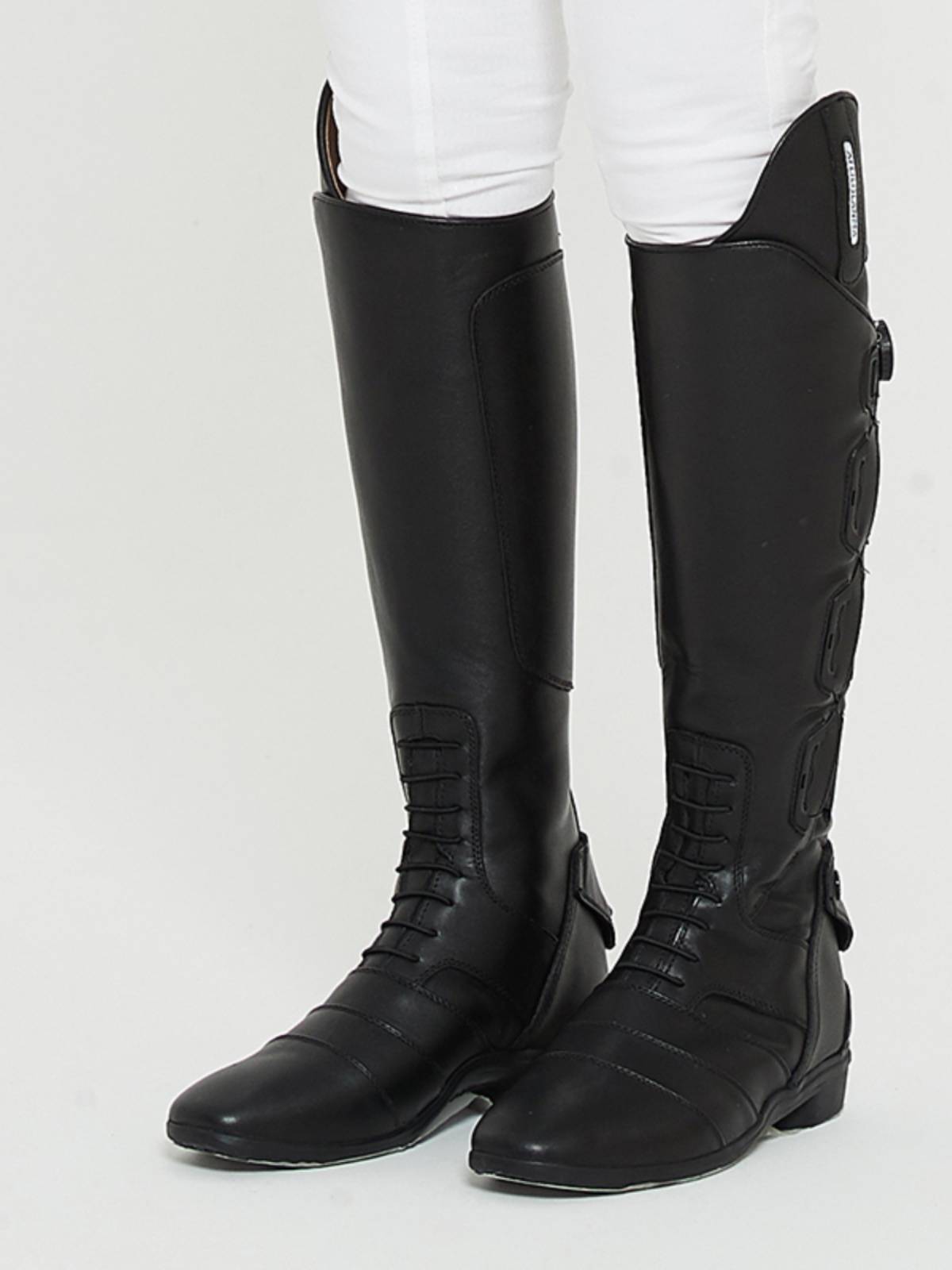 Importing pure-covered oxen-pistol equipment with spotable leg-rigged horse-racing training boots and boots