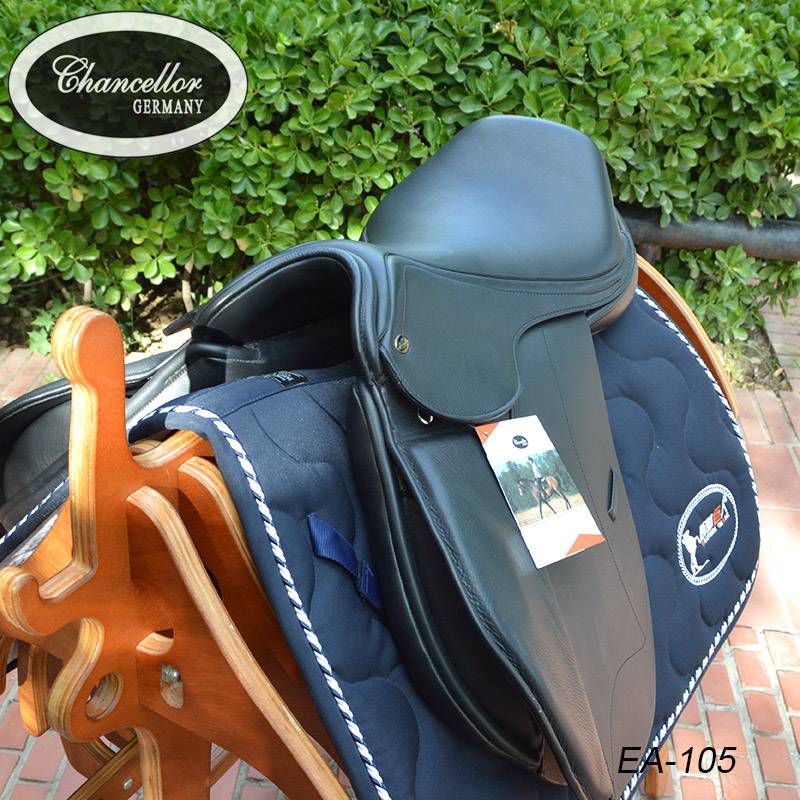 Germany imported pure cowhide comprehensive saddling horse field equestrian club training saddlezi full set with Qi horses