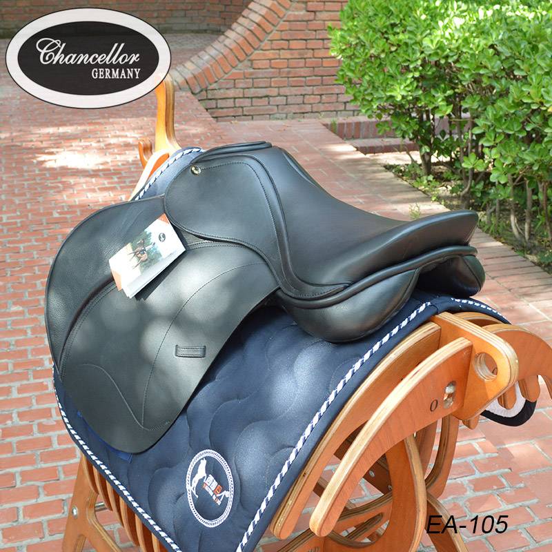 Germany imported pure cowhide comprehensive saddling horse field equestrian club training saddlezi full set with Qi horses