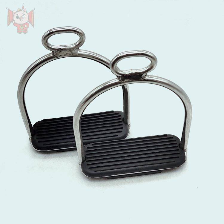 304 Stainless Steel Horse Pour saddle accessories Safety protection set horsepower riding foot pedal equestrian supplies