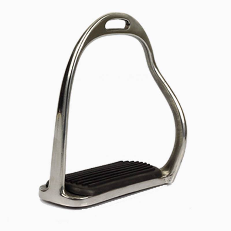 A HORSE ON HORSE SADDLES, A STAINLESS STEEL HORSE ON HORSE AND HORSE