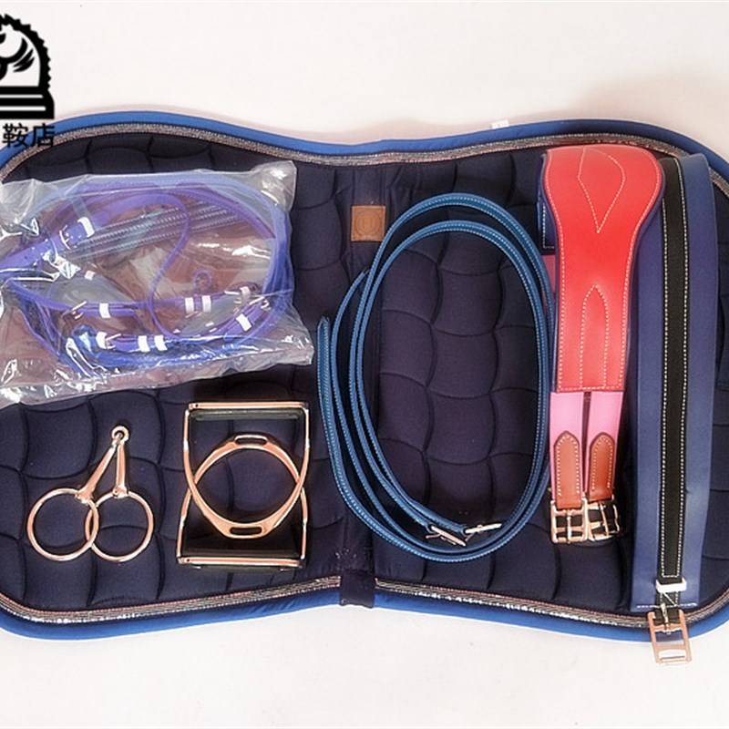 Dwarf horse comprehensive saddle double belly belly saddle saddling Terrandbao saddle full set of equestrian club children color saddle