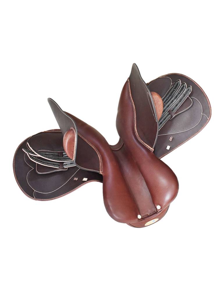 Century Jiudu Ma saddling professional obstacle saddling saddle rider full leather equivalent equipment comprehensive saddle full skin disorder