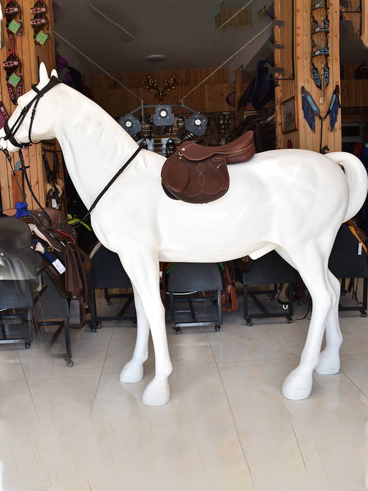 Century Jiudu Ma saddling professional obstacle saddling saddle rider full leather equivalent equipment comprehensive saddle full skin disorder