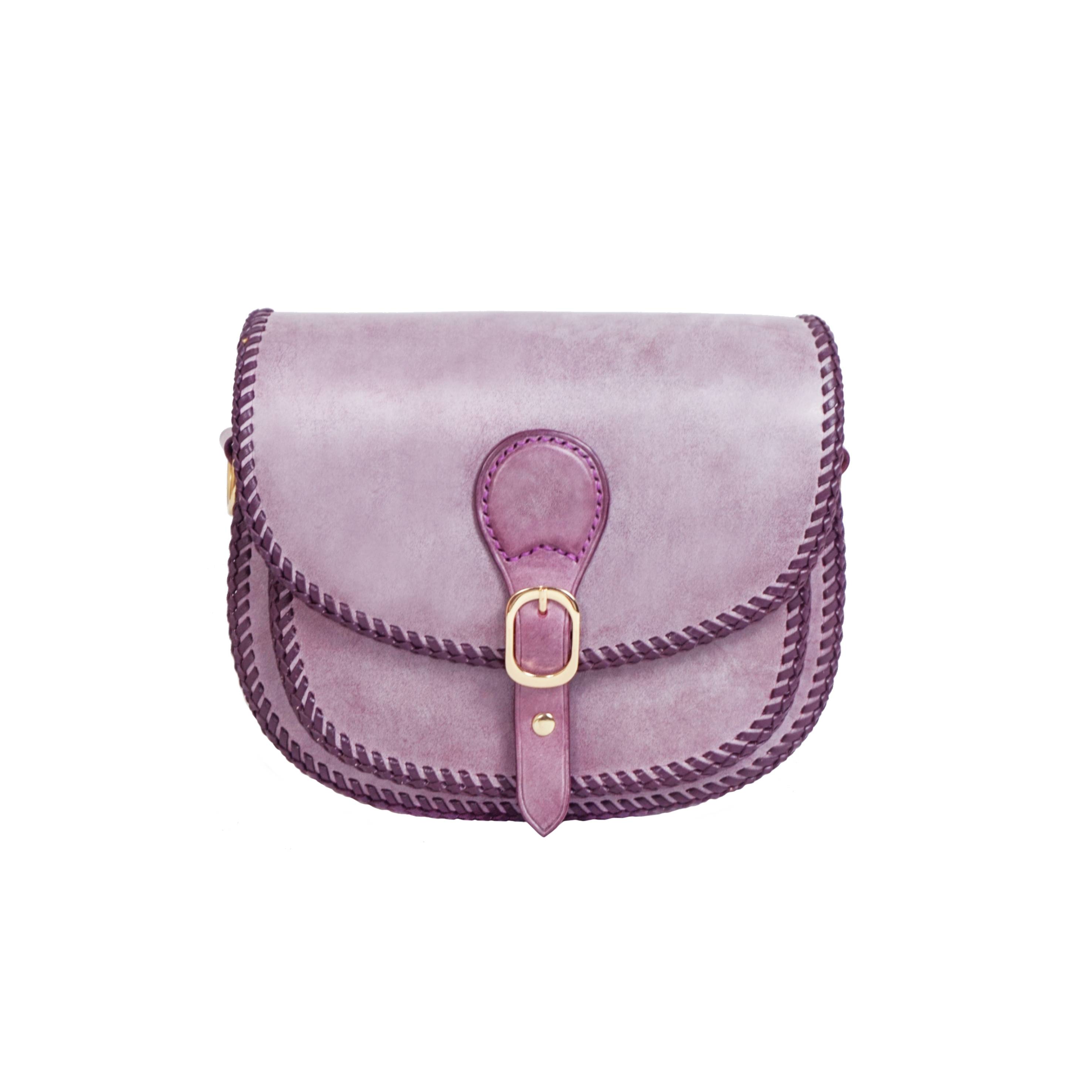 ONEIROPOLIS artist handmade leather retro Cambridge bag saddle bag Italian vegetable tanned messenger bag