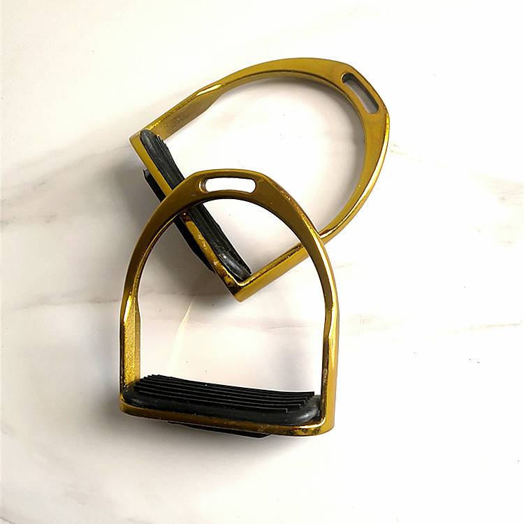 A horse's safety item with a nickel-and-scrambled iron-scrambled horse