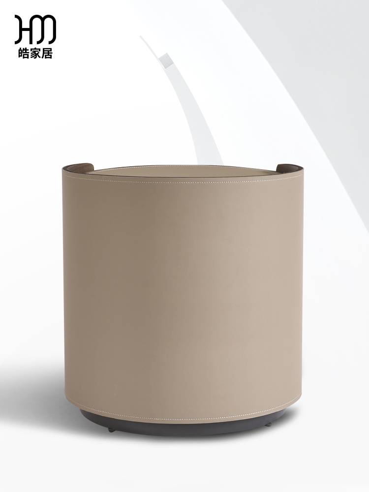 New Symposium Simple Cabinet Cabinet Counted Circles Round bedroom Storage Designer Creative Light luxury high -level sense