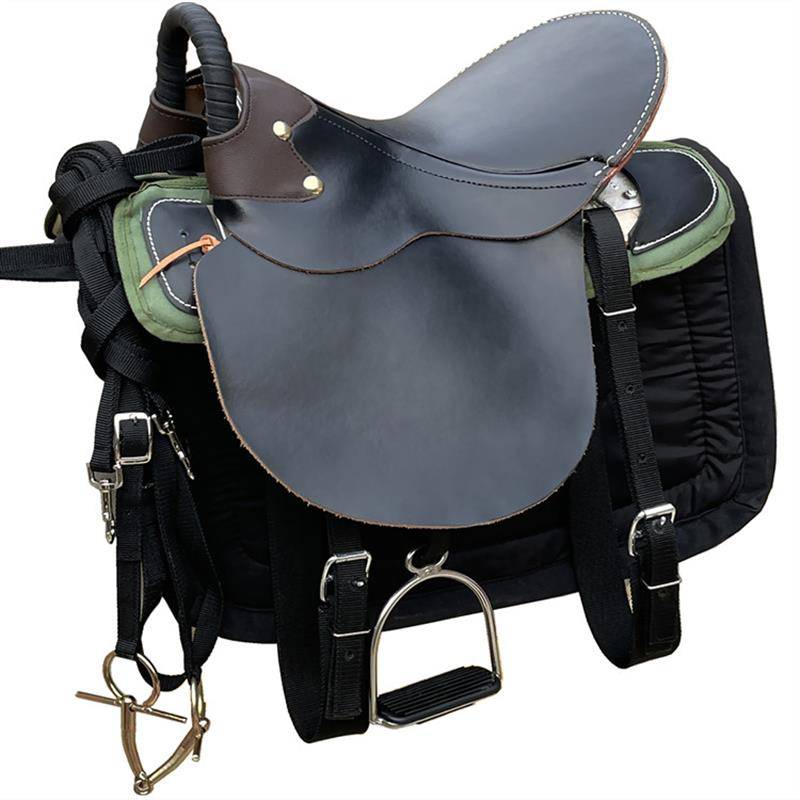 Special offer cowhide horse saddling whole set of saddle and horse horses manufacturers