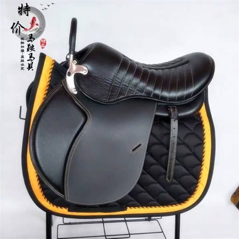 Multi -functional integrated endurance saddle long -distance saddling endurance saddle and saddle ride full set of double belly British equestrian new models