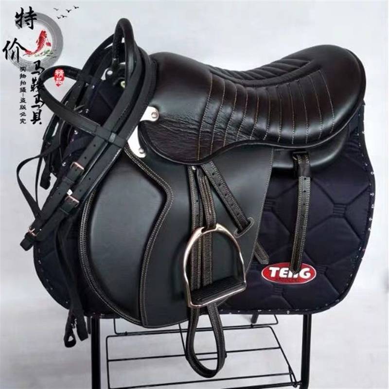 Multi -functional integrated endurance saddle long -distance saddling endurance saddle and saddle ride full set of double belly British equestrian new models