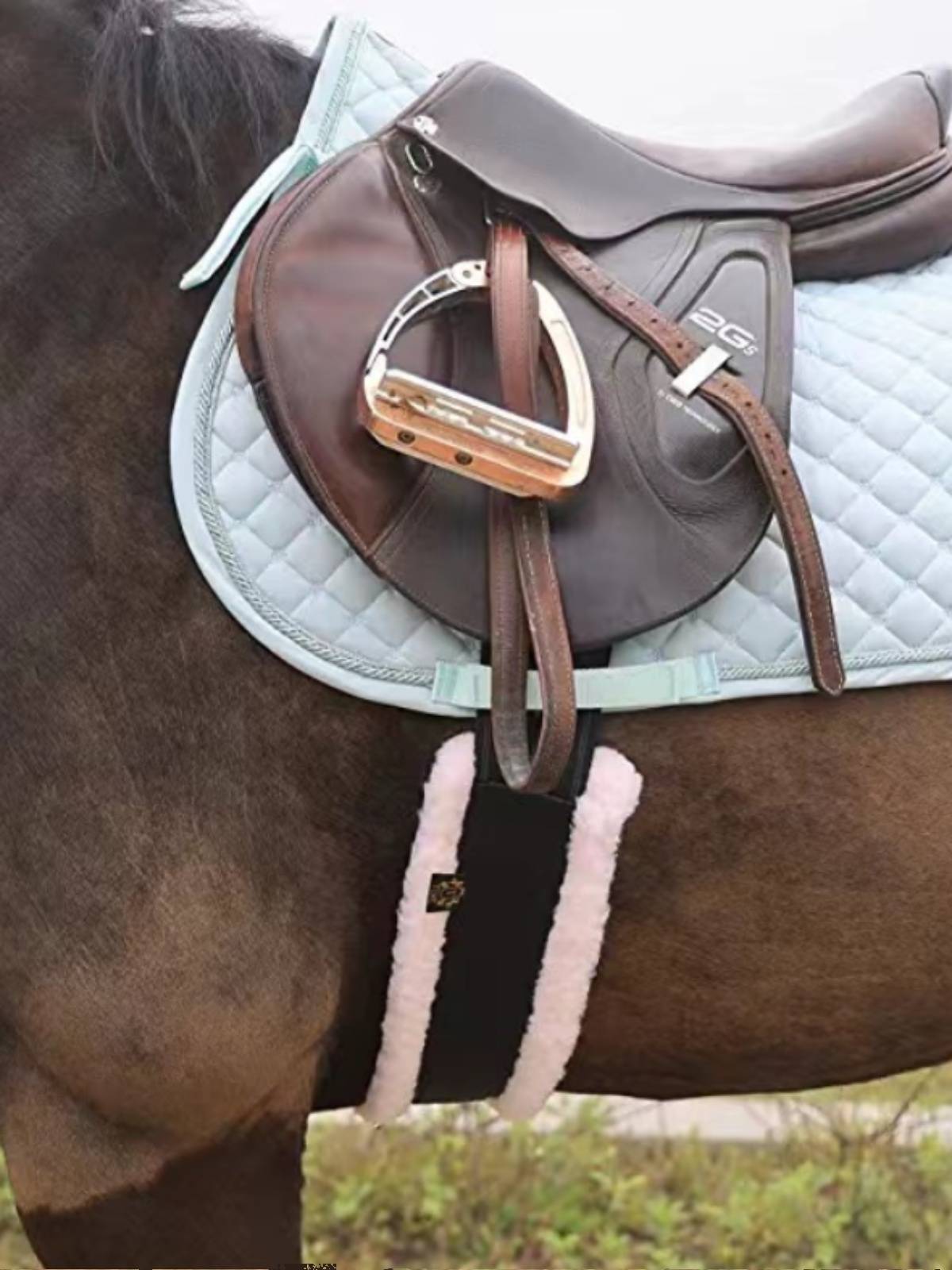 Belly horses equipped with saddles fixed horse strap equestrian products horse belly protection belt exit wool horse belly strap