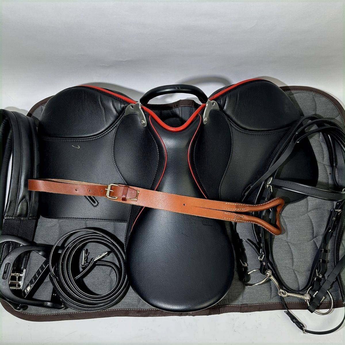 Full of comfortable saddles and horse-backs