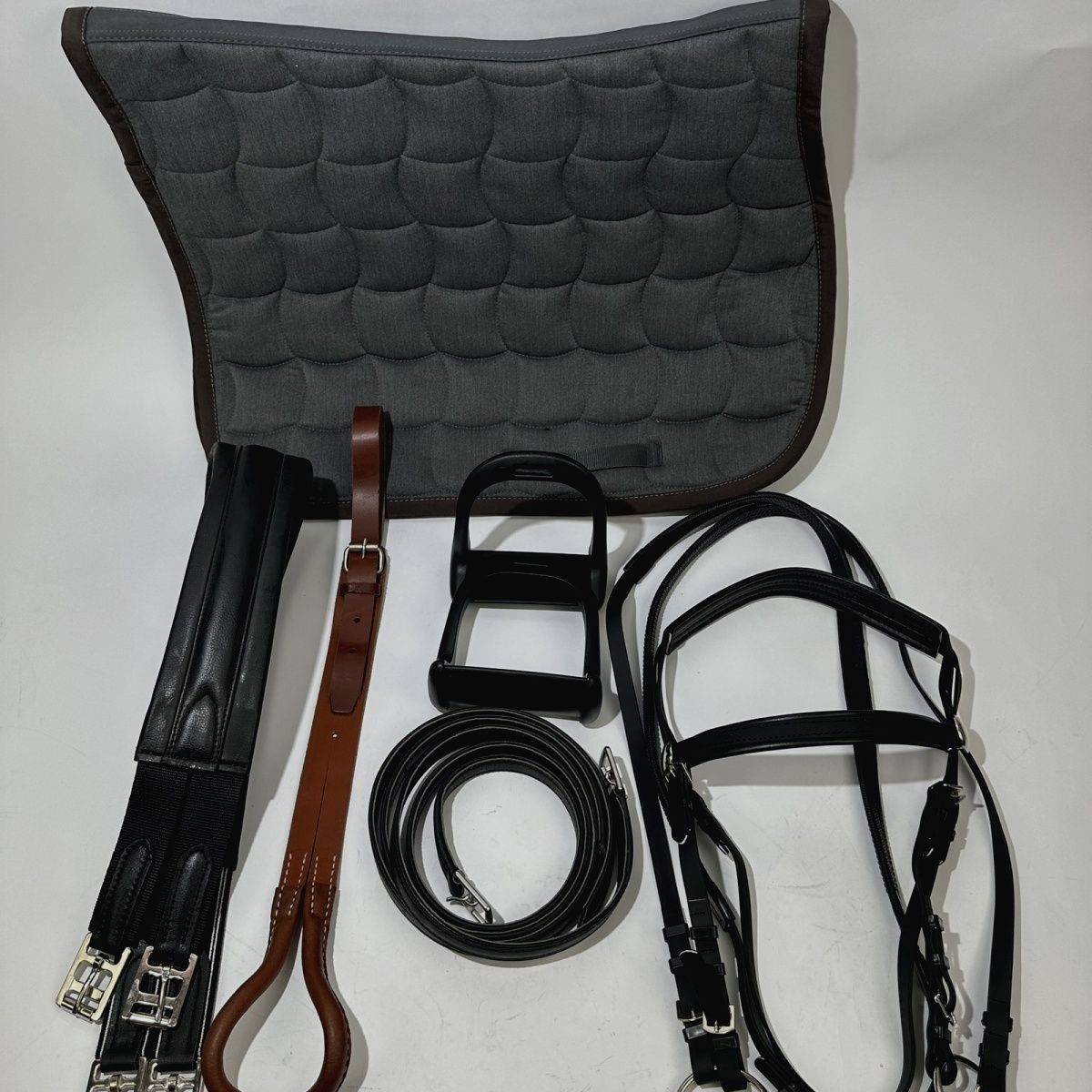 Full of comfortable saddles and horse-backs