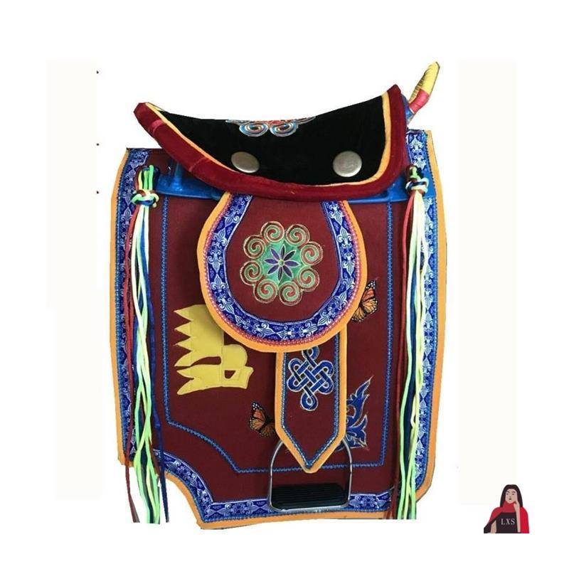 A full set of attractions of the national saddles, tourists Camel Saded Malaysia Factory Saded Mongolian Mencorete Majua Equipment Equipment