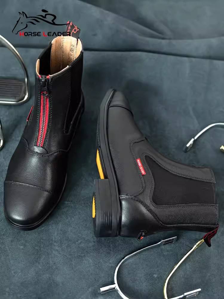 Horseman's boots, horse's boots, horse's shoes, short boots, horse's horse's horse's