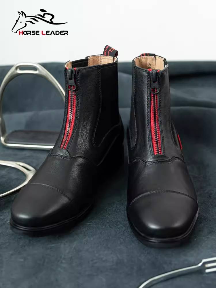 Horseman's boots, horse's boots, horse's shoes, short boots, horse's horse's horse's