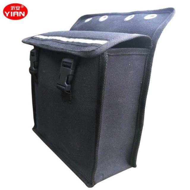 Hanging bag saddle bag green garbage bag tactical attachment packaging material bag fixed commercial riding equipment drink