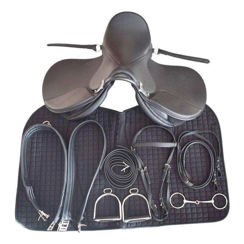 2024 new product super fiber comprehensive saddle endurance saddle horse supplies saddling domestic saddle super fiber full set of accessories horses