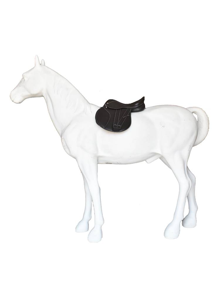 Silverroyal comprehensive disorders saddling saddling saddling saddle, puppet horses horses full skin full -skinned soft face black