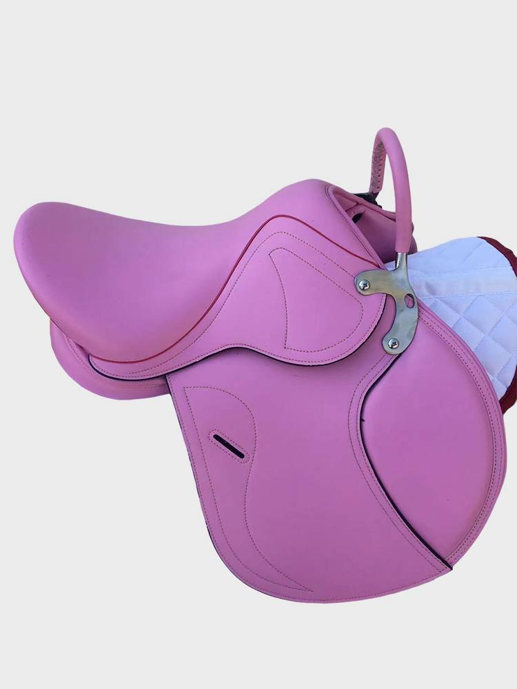 Dwarf Children's Comprehensive Saddle Double Ribbon Saded Sadford Equel Trainer Saddle Training Saded Pacific Leather Sadfords Set