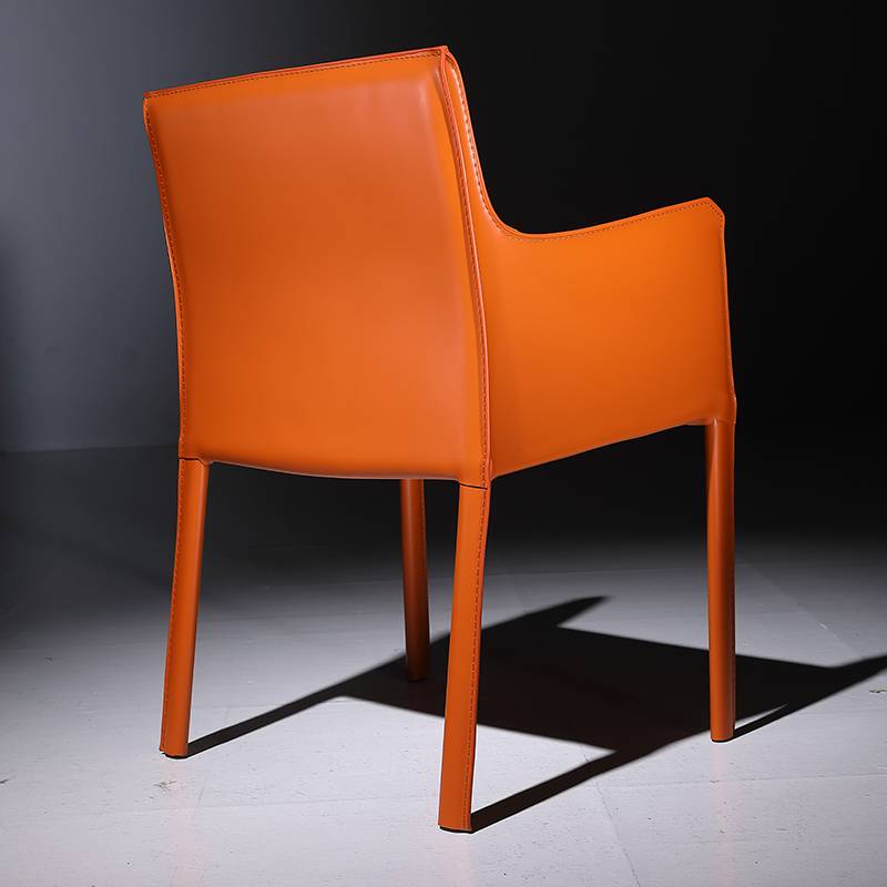 Nordic saddle chair modern minimalist sales office negotiating tables, chair, makeup chair, chair, home chair, saddling leather dining chair