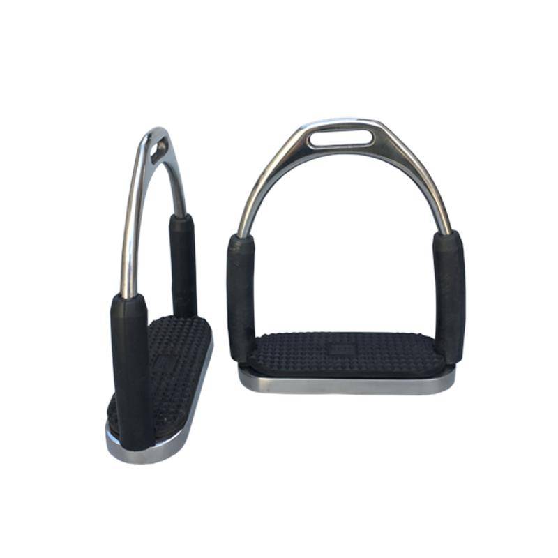 New horse stainless steel anti -slip safety horses and saddle accessories, foot stools, glue equestrian products foot pedal