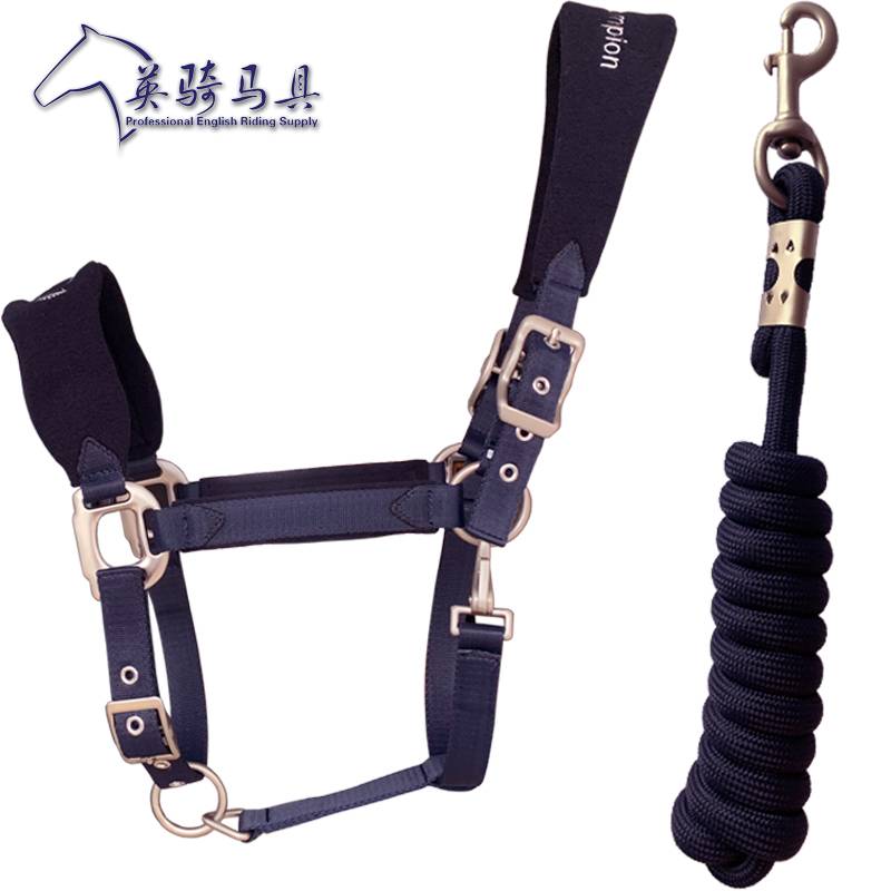 High-end velvet-resistant horse-cage, two-metre-to-m toy-line suit, adjusts the horse-head cage to a leash