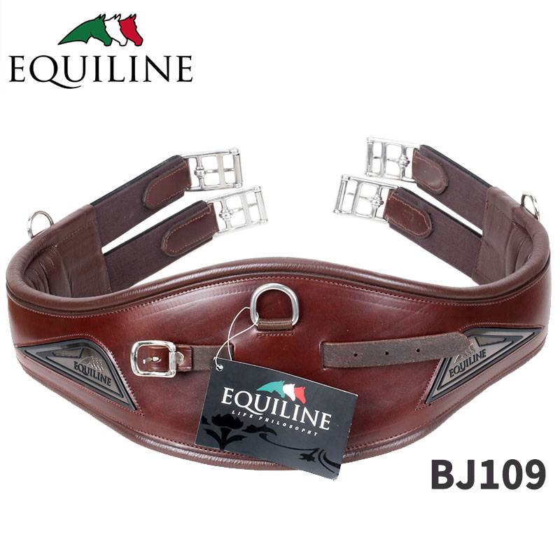 Italy imported Equiline cowhide equestrian belly belly belly ribbon protection western saddle accessories