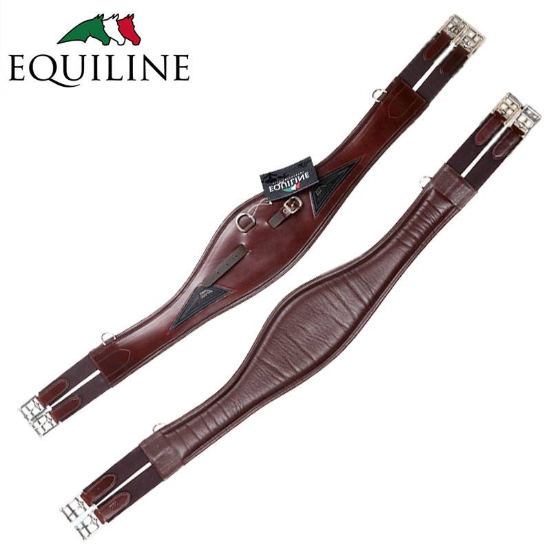 Italy imported Equiline cowhide equestrian belly belly belly ribbon protection western saddle accessories