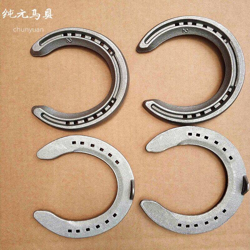 Genuine aluminum alloy horses hand delivery hoof nail speed race race cross column cross -column obstacle horseshoe iron equivalent supplies