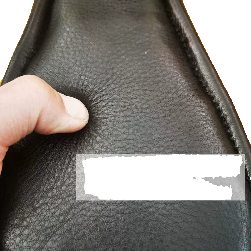 Sanhuangtang western saddle leather front belly belly belly air -breathable anti -grilled horses belly cowhide durable equestrian supplies abdomen belly strap