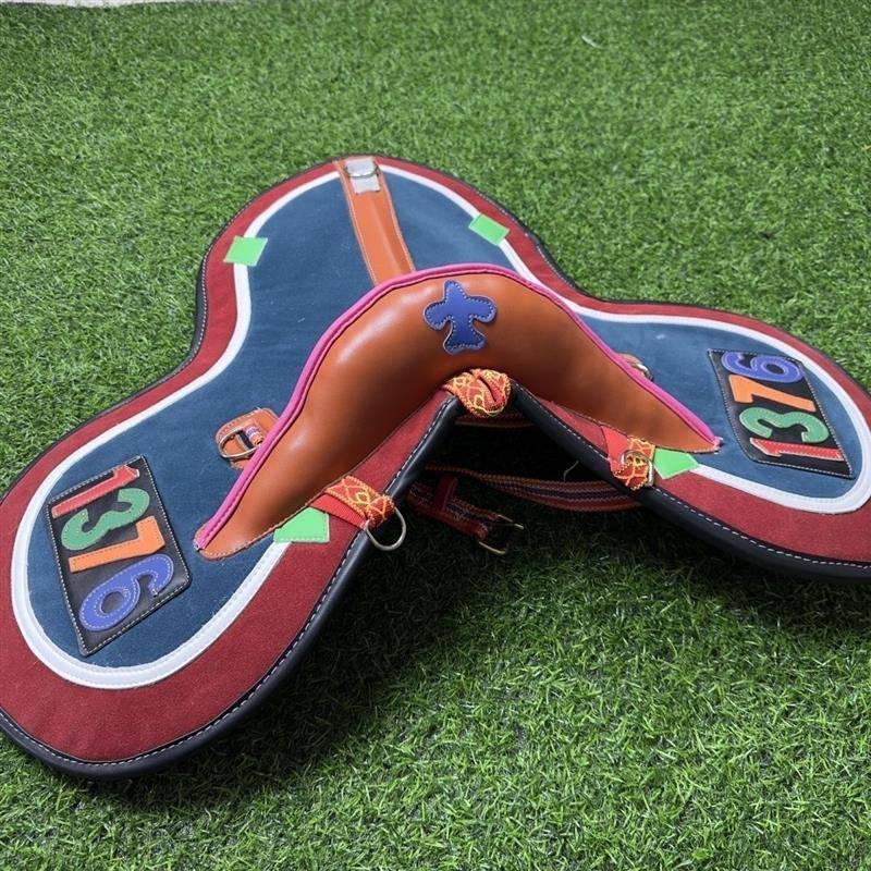 2024 New Tibetan Horse Hall 376 saddle Tibetan horse cartilage saddle 1376 horsema Equestrian