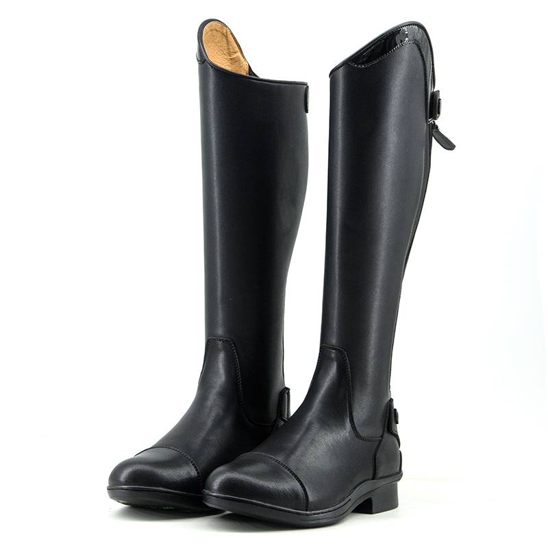 Professional equestrian horses boots, leather riding boots, thin version of male and women's high boots, equestrian training barrier boots