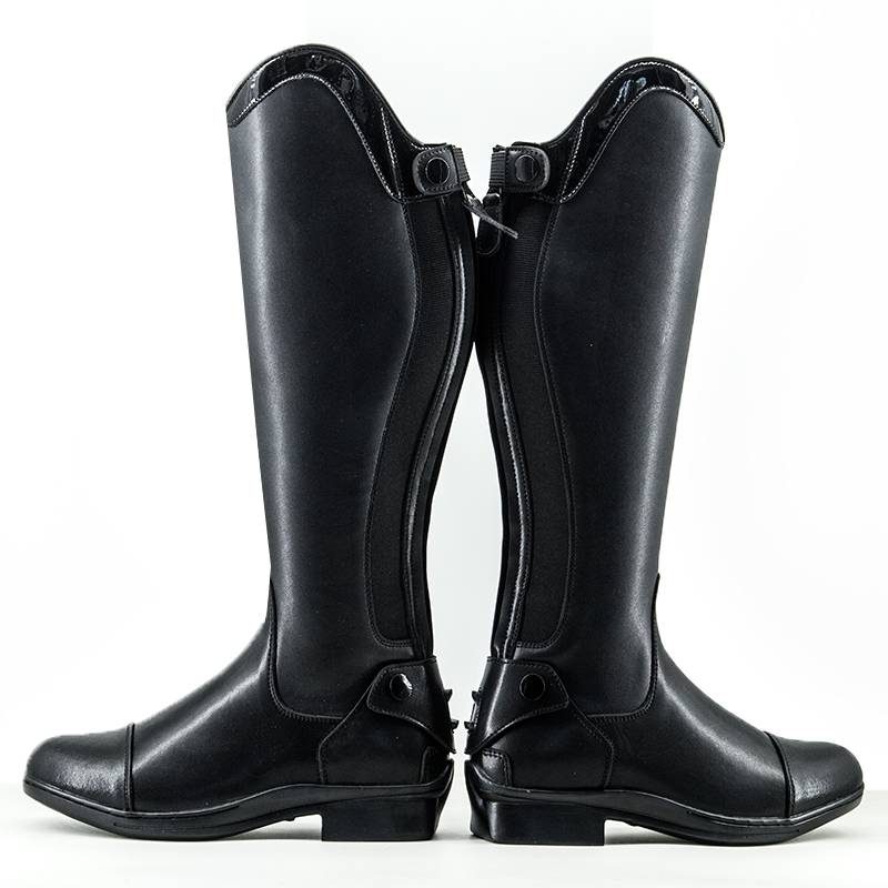 Professional equestrian horses boots, leather riding boots, thin version of male and women's high boots, equestrian training barrier boots