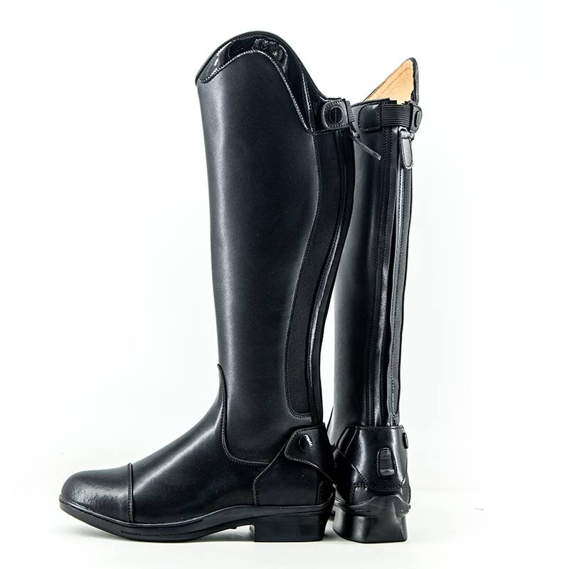 Professional equestrian horses boots, leather riding boots, thin version of male and women's high boots, equestrian training barrier boots