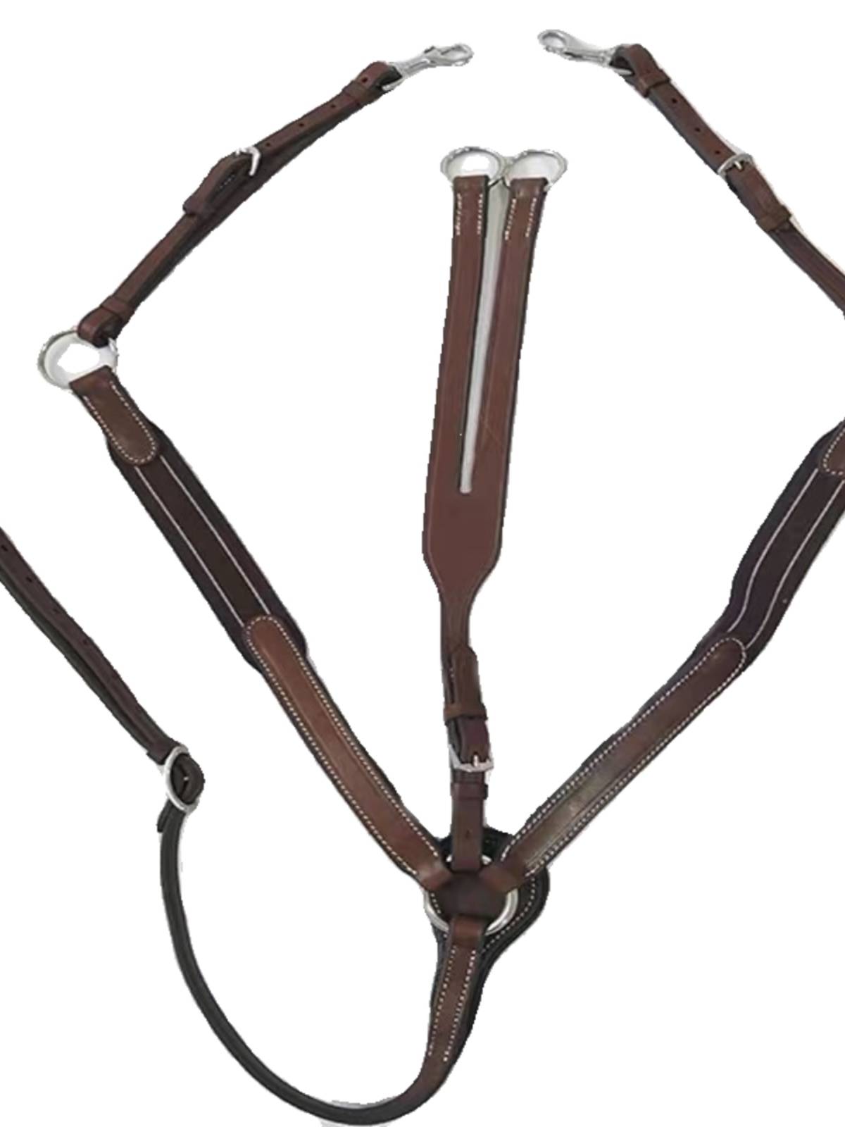 Cruckets bowed their heads, two -in -one British chest belt triangle -saddle accessories equestrian equipment horse supplies horses horses