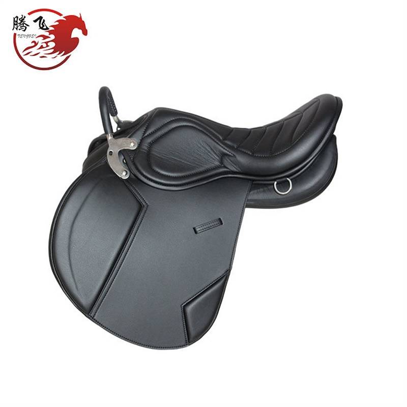 Black saddle, 17 inches